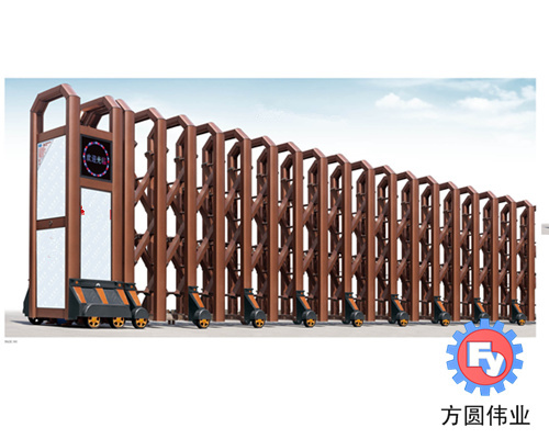 铝合金电动伸缩门